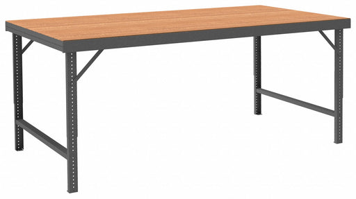 Adj. Work Table Particleboard 96 W 36 D