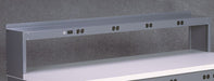 Electrical Shelf Riser 48Wx15Dx18H Gray