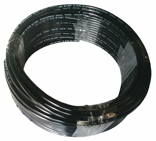 Tubing 3/32In IDx5/32 In OD 100 Ft Black