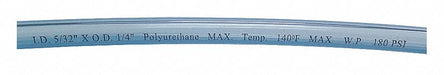 Tubing 5/32In IDx1/4 OD 250 Ft ClearBlue