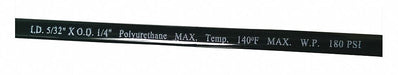 Tubing 5/32In IDx1/4 In OD 250 Ft Black