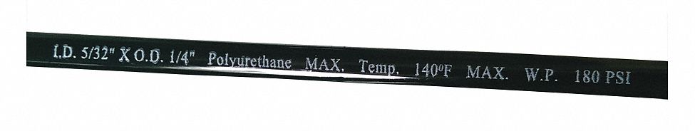 Tubing 5/32In IDx1/4 In OD 250 Ft Black