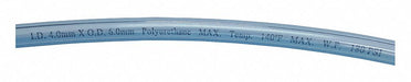 Tubing 4mm ID x 6mm OD 250 Ft Clear Blue