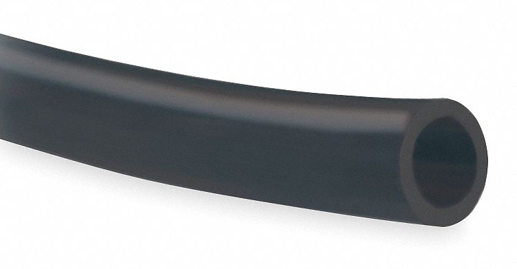 Tubing 1/4In. IDx3/8 In OD 100 Ft Black