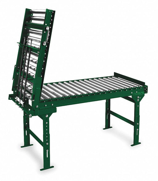 Roller Conveyor 3 ft L 10 BF Steel