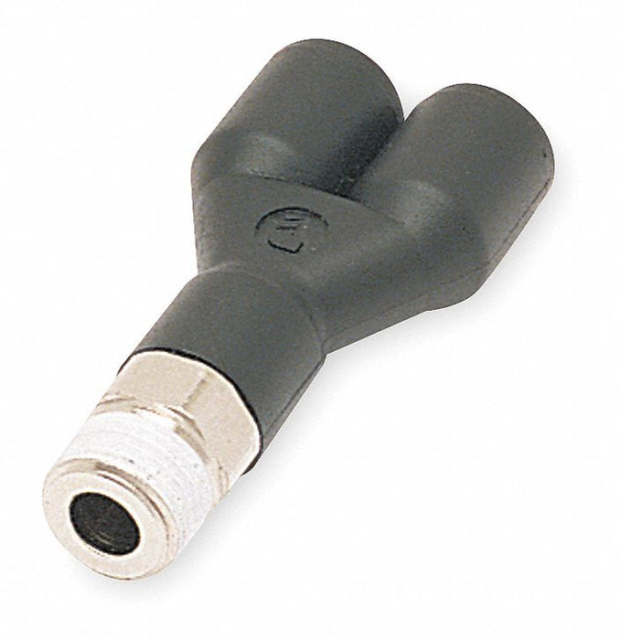 Wye MNPT1/8 Tube1/8 Push-Fit1/8 PK10