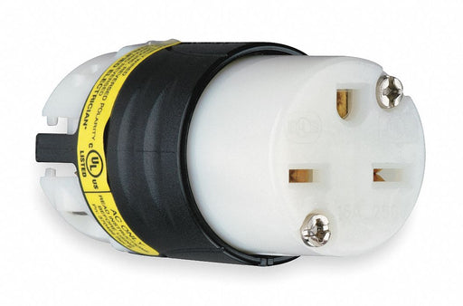 GCM Strt Bld Cnnctr Blk 2P3W Nyl 6-15R
