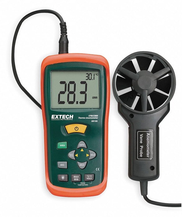 Anemometer 80 to 5 900fpm 14 to 140F