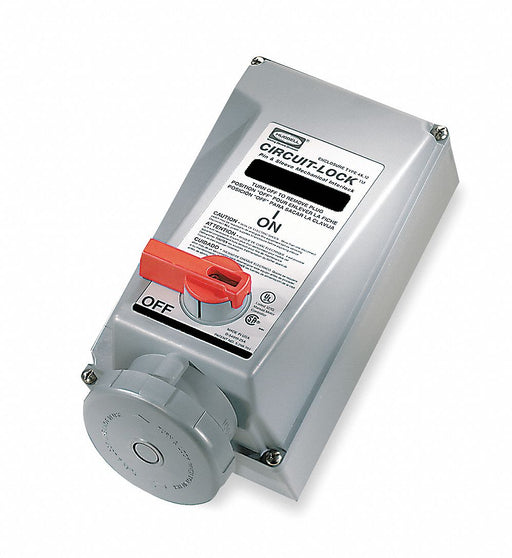 Mch Intrlk Device 3P4W 60 A 600V AC 40hp
