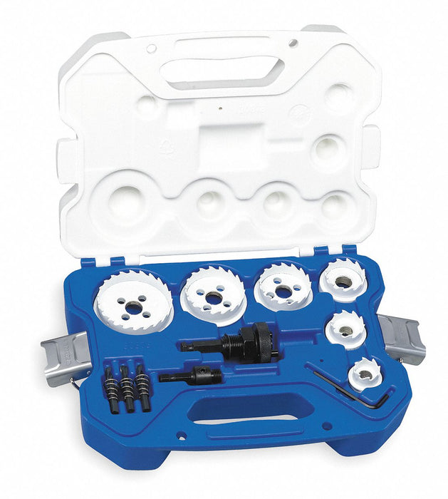 Hole Cutter Kit 7/8 to 2 1/2 In 15 Pc