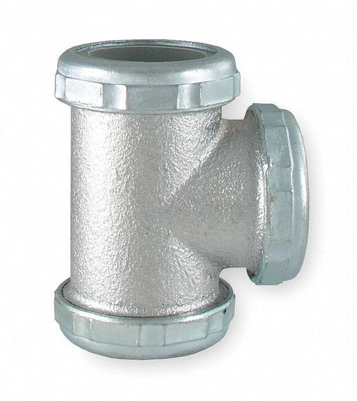Tee Pipe Dia 1 1/2 In Slip Connection