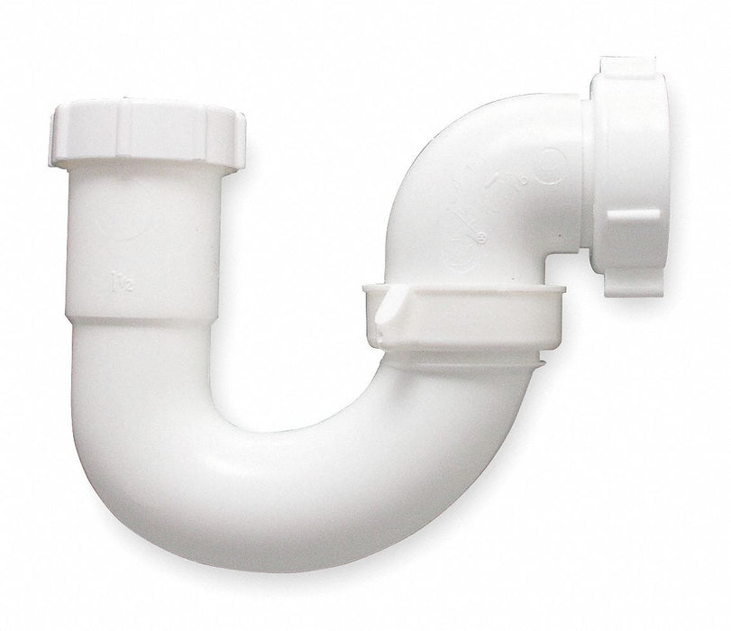 Bend Plastic 1 1/2 in Pipe Size