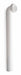 Waste Arm Plastic Pipe Dia 1 1/2 In