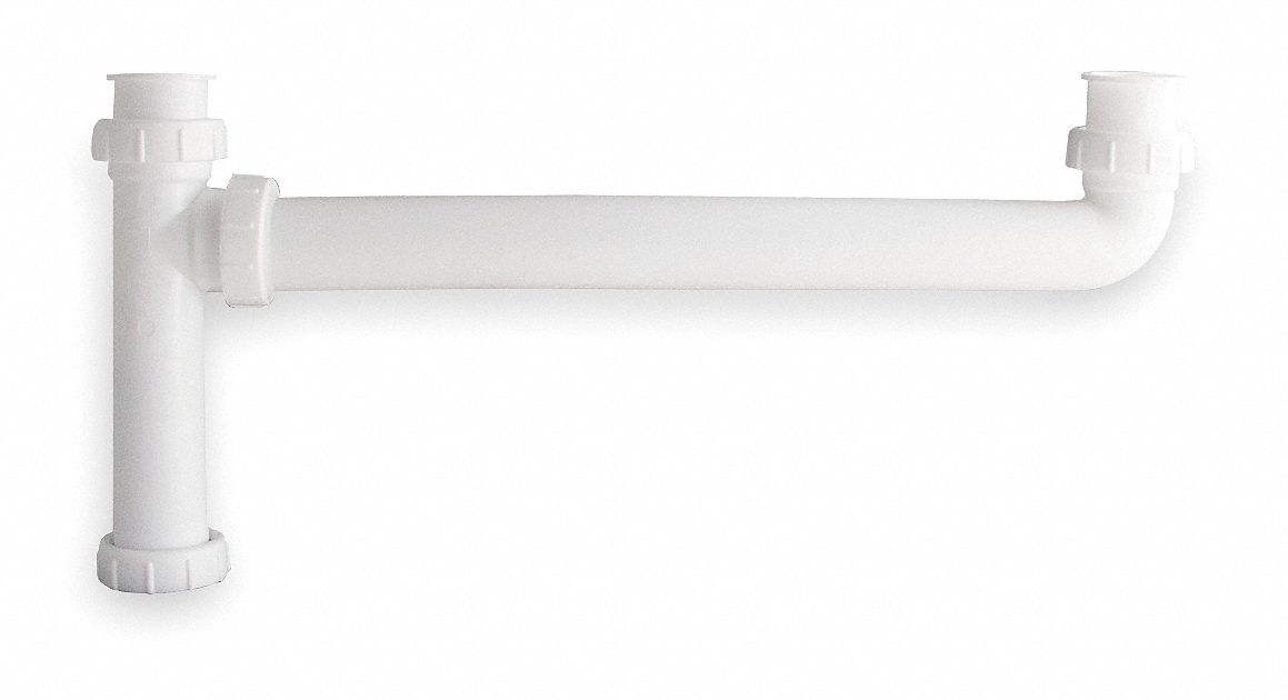 End Outlet Waste Plastic Pipe 1 1/2 In