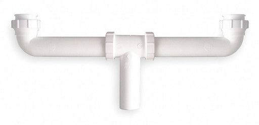 Center Outlet Waste Pipe Dia 1 1/2 In