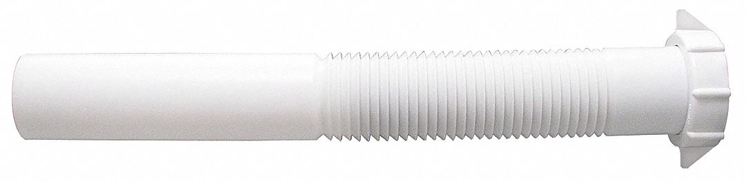 Tailpiece Plastic Pipe Dia 1 1/2 In