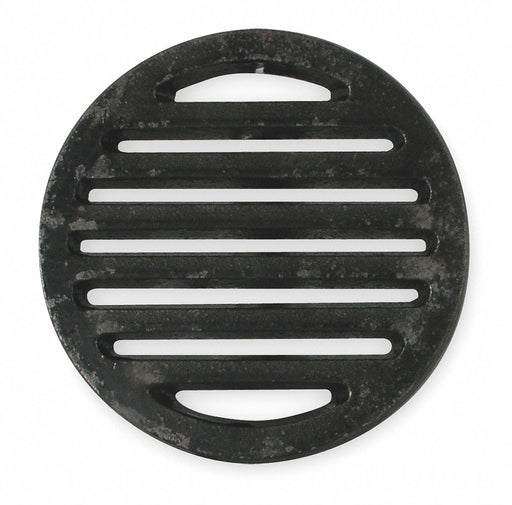 Shower Drain Grid Pipe Dia 4-3/4 In CI