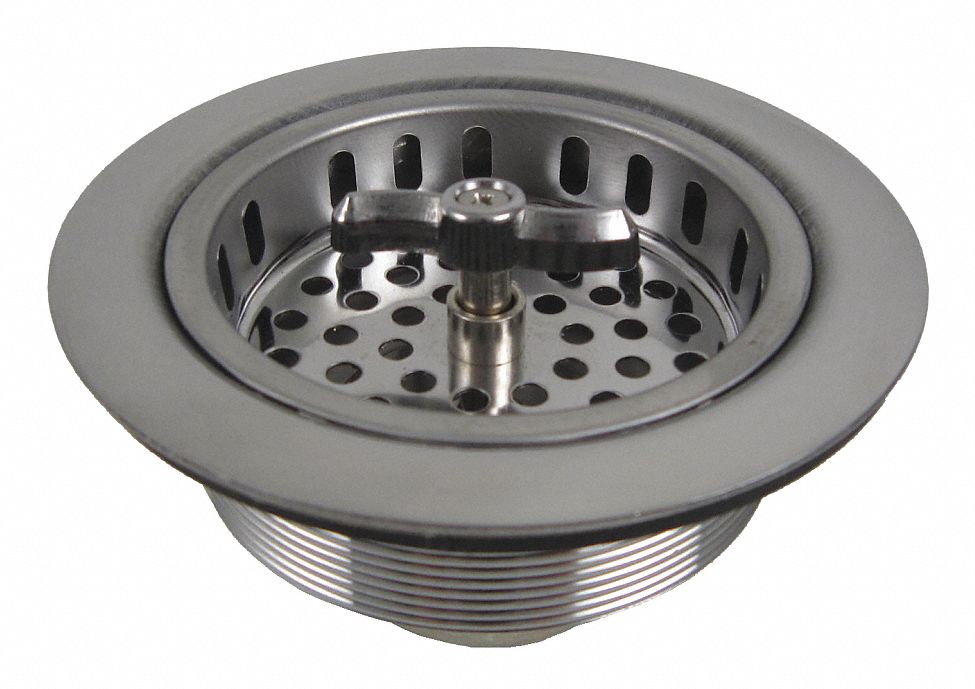 SinkStrainer D3-1/2 to4 SS SS