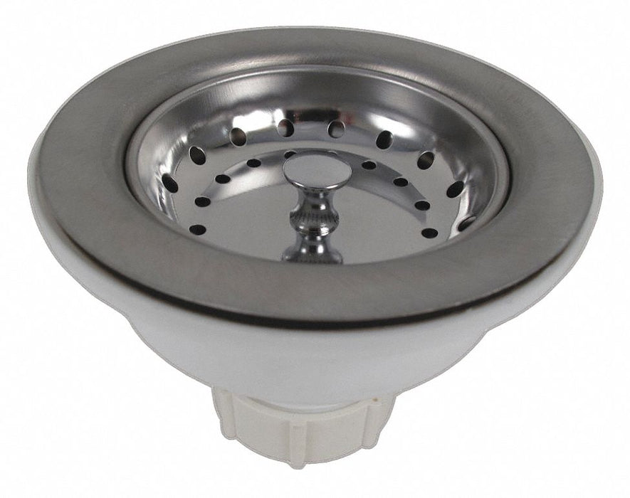 SinkStrainer D3-1/2 to4 Plastic SS SS
