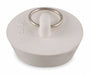 DrainStopper Dia 1-5/8 to1-3/4 Wht PK5