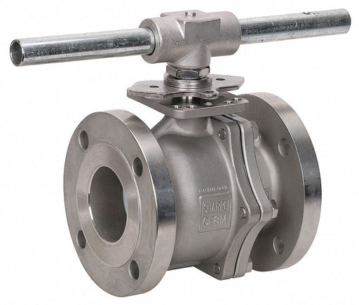 Manual 2-Way Ball Valve Flange 316 SS