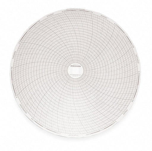 J2673 Circular Paper Chart 7 day 60 pkg
