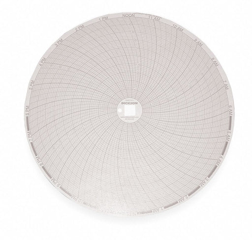 J2677 Circular Paper Chart 24 hr 60 pkg
