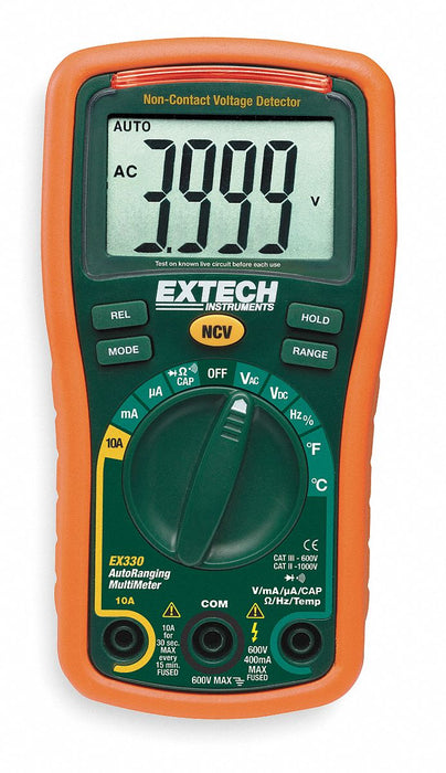 Mini Digital Multimeter 600V 40 MOhms