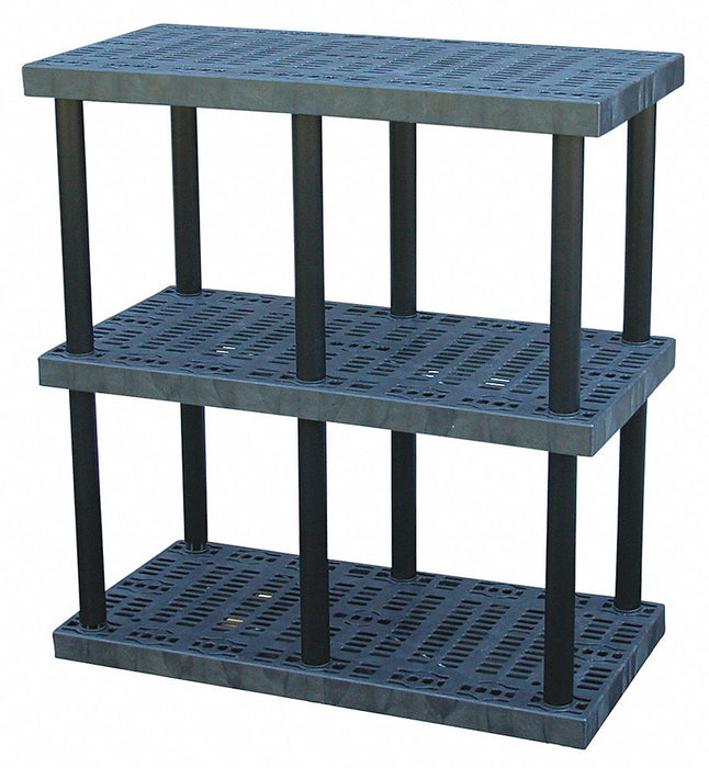 Plstc Shelf 24inx51inx48inShlfLdCp 340lb