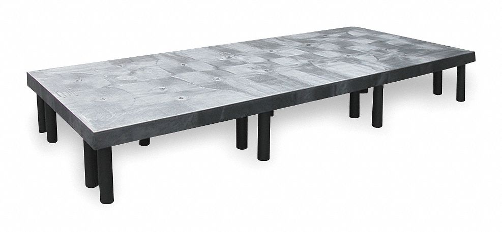 Dunnage Rack 2700 lb HDPE 96 W x 36 D