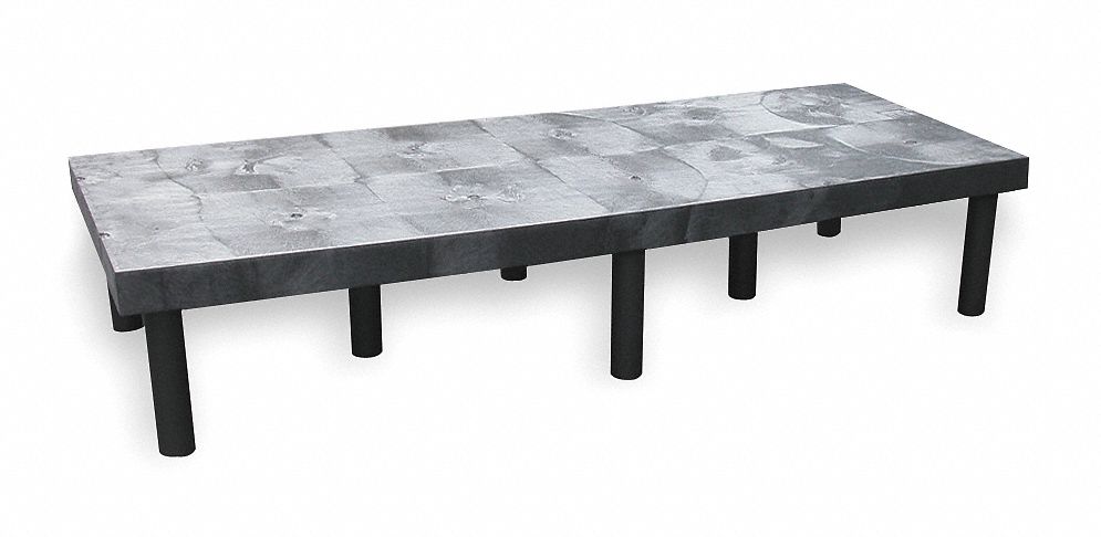 Dunnage Rack 1500 lb HDPE 66 W x 24 D