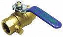 Manual 2-Way Ball Valve NPT Brass