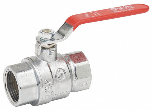 Manual 2-Way Ball Valve IPS Brass