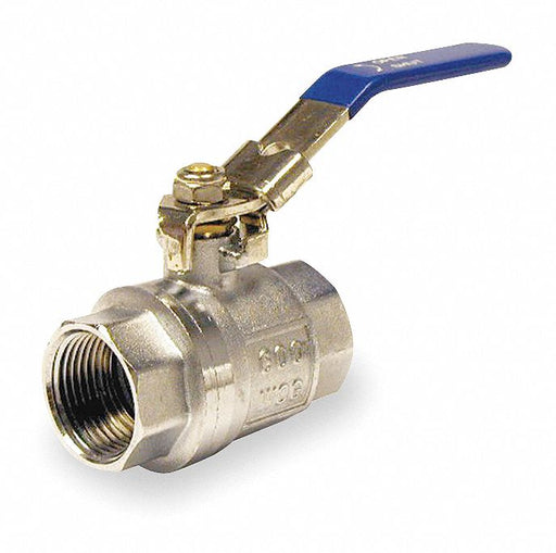 Manual 2-Way Ball Valve IPS Brass