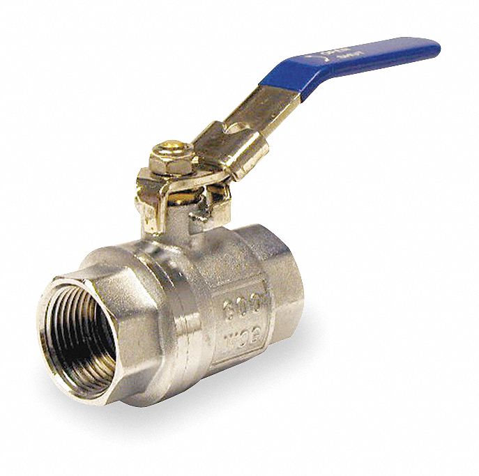 Manual 2-Way Ball Valve IPS Brass