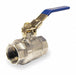 Manual 2-Way Ball Valve IPS Brass