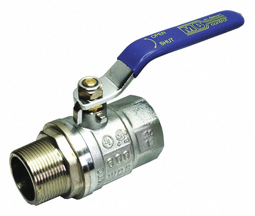 Manual 2-Way Ball Valve NPT Brass