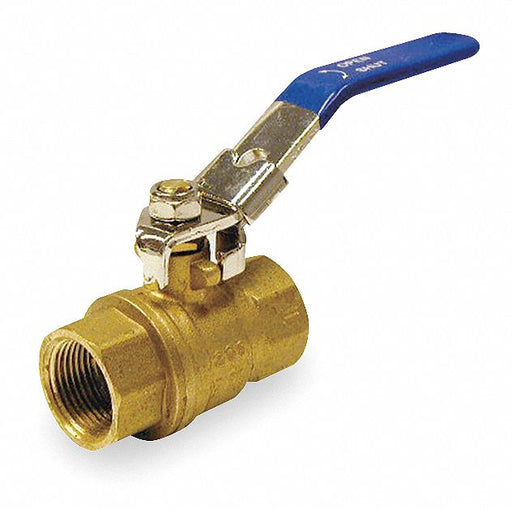 Manual 2-Way Ball Valve IPS Brass