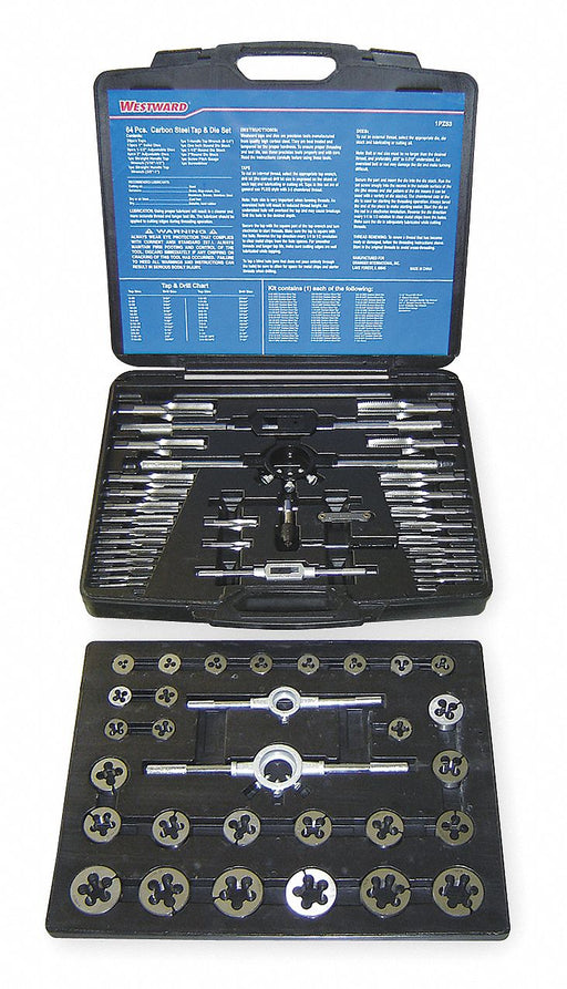 Tap/Die Set 64 Pieces