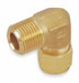 Elbow Brass Comp. 1/4 in MNPT 1/4 in