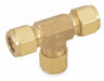 Tee Brass Comp5/8 Comp5/8 Comp5/8 