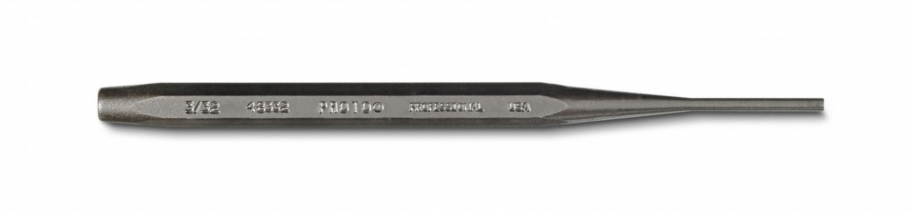 Drive Pin Punch 3/32 x 4 1/2 In