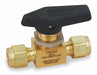 Manual 2-Way Ball Valve Comp Brass