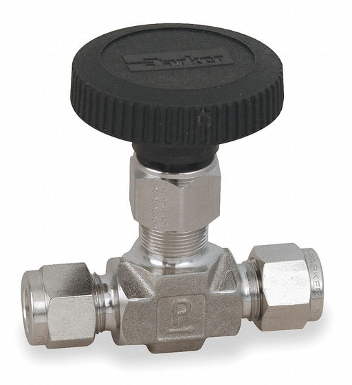 Needle Valve Straight 316 SS 3/8 In.