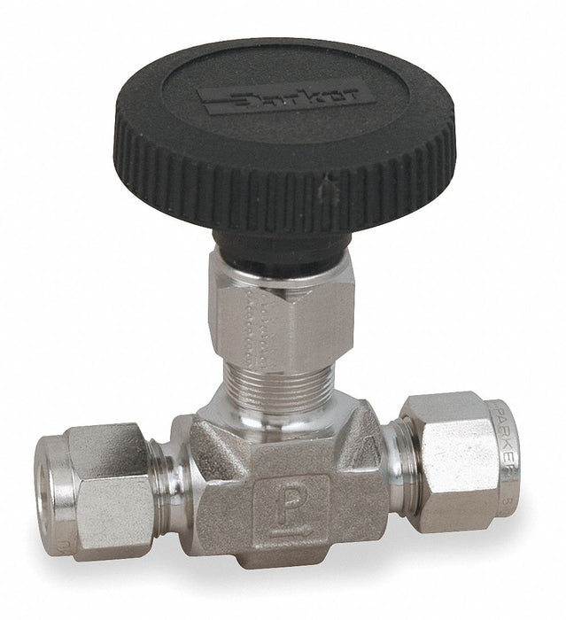 Needle Valve Straight 316 SS 1/2 In.