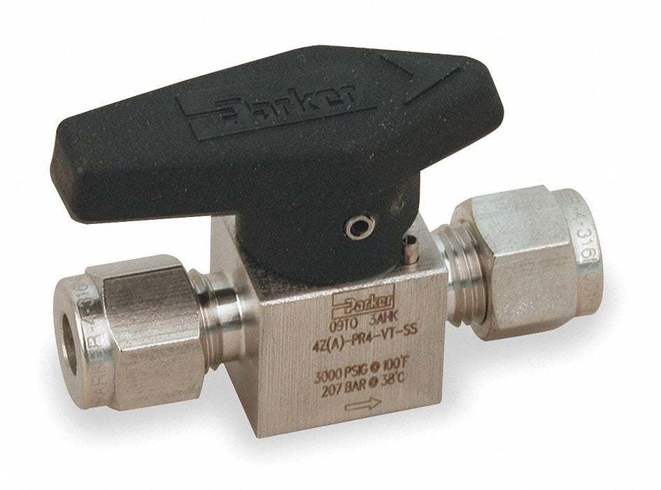 Rotary Plug Valve 1/2 In 316 SS 1/4 Turn