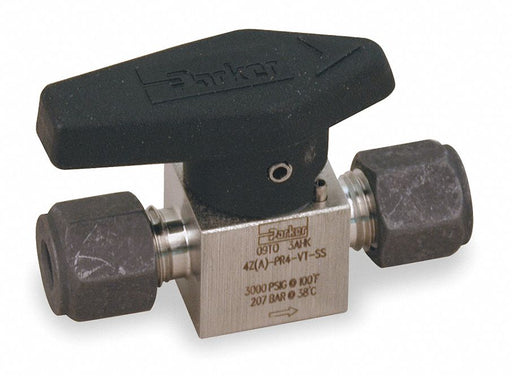 Rotary Plug Valve 1/2 In 316 SS 1/4 Turn