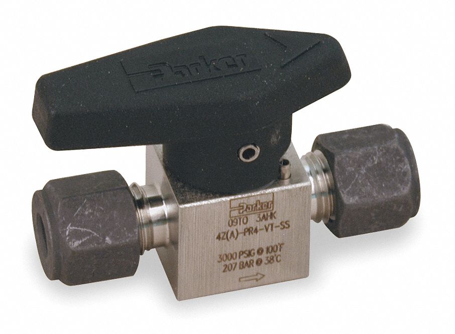Rotary Plug Valve 1/2 In 316 SS 1/4 Turn