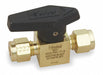 Rotary Plug Valve 1/2 In Brass 1/4 Turn