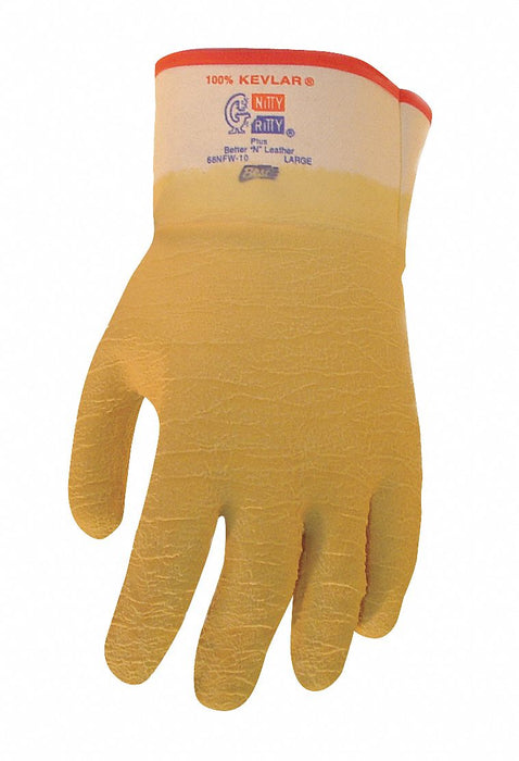 Coated Gloves Yellow 10 PR